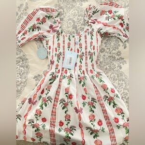 NAIA Hill House Red She’ll Dress